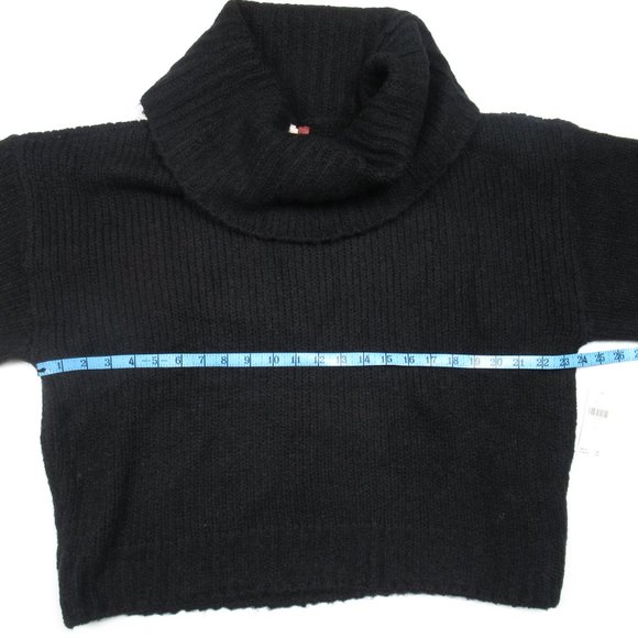 Anthropologie Pilcro Turtleneck Sweater Black Large - Picture 5 of 9